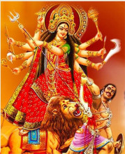 चैते दसैं तथा रामनवमी पर्व मनाइँदै, देवी दुर्गा तथा राम मन्दिरमा दर्शनार्थीको घुइँचो