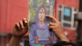 मृत्युकाे २७ दिनपछि भेरी नदी किनारमा  इनिशाकाे दाहसंस्कार