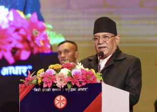 अहिलेको अवस्थामा चुनाव पहिलो प्राथमिकताः प्रचण्ड