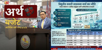 ५० लाखमाथिका ईभीमा १५० प्रतिशतसम्म कर, स्वच्छ पूर्वाधार  शुल्कलाई भन्सार महसुलसँग जोडिनु गलत