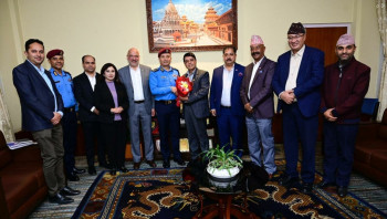 महासंघ पदाधिकारीले भेटे नवनियुक्त आईजीपी, निजी सम्पत्तिमाथिको लुटपाट र आगजनीमा संलग्नलाई कारबाही माग