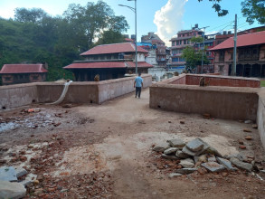 एक वर्षसम्म अलपत्र गौरीघाट पुल बन्यो, दर्शनार्थीलाई सहज हुने