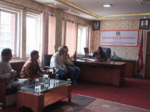 मत्स्य क्षेत्रका समस्या समाधानका लागि मन्त्री चौधरी र किसानबिच छलफल