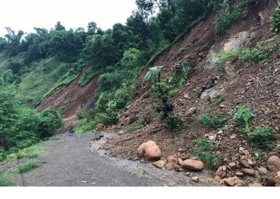 गुल्मीको तम्घास–सिमीचौर–राङबास–खर्ज्याङ सडक एक महिना बन्द, स्तराेन्नति गरिँदै