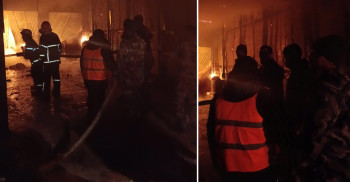 महाशक्ति साबुन उद्योगको गोदाममा आगलागी