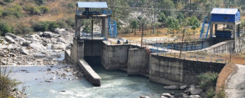 बाढीको कारण रसुवागढी हाइड्रोपावरमा क्षति, गाडीहरु पनि बगाए