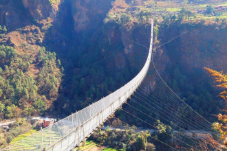 काली नदीमाथि अग्लो झोलुंगे निर्माण सुरु, फेरि जोडिँदै कुश्मा–बलेवा