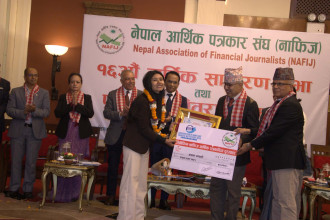 क्यापिटलकर्मी कमला भण्डारी सिबिफिन–नाफिज आर्थिक पत्रकारिता पुरस्कारबाट सम्मानित