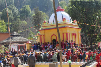 छायाँक्षेत्र मन्दिरमा शिवरात्रिमा ५ लाख बढी भेटी संकलन