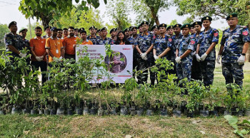 लक्ष्मी सनराइज बैंकको पहलमा ६ हजार बिरुवा रोपियो
