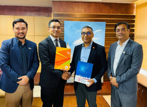 लक्ष्मी सनराइज बैंक नेपाल पे कार्डमा आबद्ध