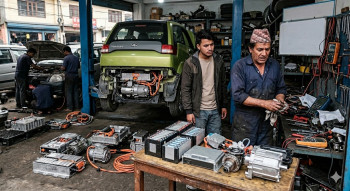 विद्युतीय गाडीः महँगो पार्टस्, मेकानिकल अभाव