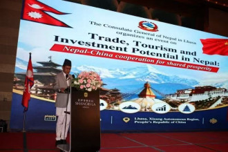 नेपालमा लगानी र पर्यटन विस्तारबारे ल्हासामा छलफल, रसुवागढीमा पक्की पुल बनाउन चीन तयार