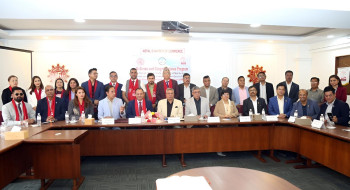 नेपाल चेम्बरद्धारा एनआरएनएका नव–निर्वाचित पदाधिकारीहरुको स्वागत