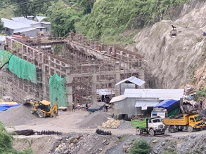 १६ अर्ब लगानीमा निर्माणधिन १११ मेगावाटको नीलगिरि आयोजना अन्तिम चरणमा