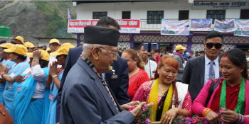 अन्नपूर्ण हिमाल आरोहणको ७५औँ वार्षिकोत्सवमा सहभागी हुन प्रधानमन्त्री म्याग्दीमा 