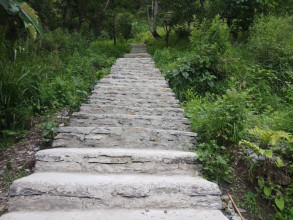 एसियाली विकास बैंकको २२ करोड सहयोगमा बडिमालिकामा पदमार्ग निमार्ण गरिँदै