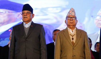 नेपाली कम्युनिष्ट पार्टीको संयोजकमा प्रचण्ड, सहसंयोजकमा माधव नेपाल