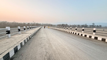 आठ वर्षमा बल्ल बन्यो केरुंगे खोला पुल, साढे १० करोड लागत