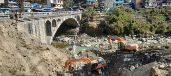 मध्यपहाडी लोकमार्गः ‘आर्क ब्रिज’ निर्माण सुरु, लागत साढे ७ करोड