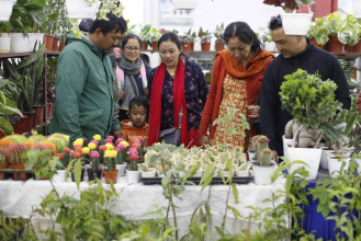 पुष्प मेलामा ८४ लाखको कारोबार