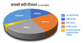 सरकारी खातामा २०५ अर्ब थुप्रियो, सबैभन्दा धेरै प्रदेश सरकारको ५२ अर्ब