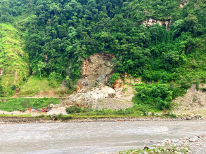 तीन दिनदेखि कालीगण्डकी ‘करिडोर’ ठप्प, मारमा परे यात्रु