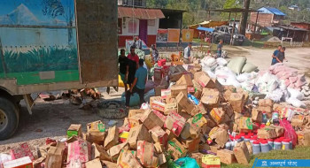 एक करोड बढीका अवैध चिनियाँ सामग्री बरामद