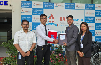 नेपाल एसबिआई मर्चेन्ट बैंकिङ–ह्याम्स अस्पताल व्यावसायिक सहकार्य सम्झौता