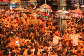 मध्यपुर थिमिमा सिन्दुर जात्रा (तस्बिरहरू)