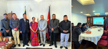 एनएससीसीआईका पदाधिकारी र श्रीलंकाका एम्बेसडरबीच भेट, लगानी र संयुक्त उद्यमलगायतका विषयबारे छलफल