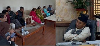 गृहमन्त्री गुरुङद्वारा कार्यालयमै सर्वसाधारणका गुनासा सुन्ने