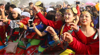 उधौली पर्व मनाउँदै किरात समुदाय, अन्नबाली इष्टदेवतालाई चढाएर पितृ स्मरण गरिँदै