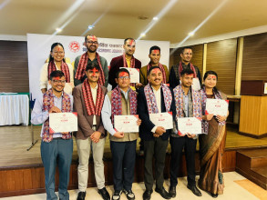 सेजन अध्यक्षमा भागवत भट्टराई निर्वाचित