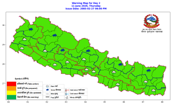 आजको मौसम : देशभर बादल लाग्ने, यी स्थानमा वर्षाको सम्भावना