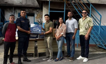 जोय फाउन्डेशन नेपालले स्वयम्भु प्रहरी कार्यालयलाई सहयोग हस्तान्तरण