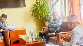प्रधानमन्त्रीलाई महामन्त्री थापाको अनुराेध–‘सडकबाट घर–खेतमा किसान फर्कने वातावरण बनाउँ’ 