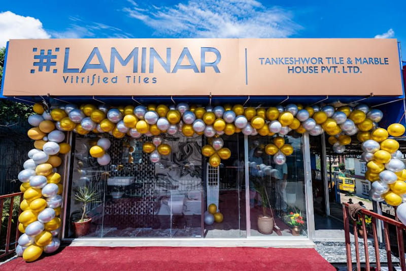 कलंकीमा लेमिनार टायल्सको नयाँ डिलर शोरूम उद्घाटन