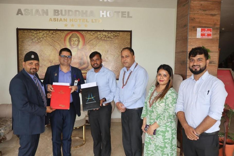 एनआईसी एशिया बैंकका ग्राहकलाई एशियन बुद्ध होटलमा १५ प्रतिशत छुट