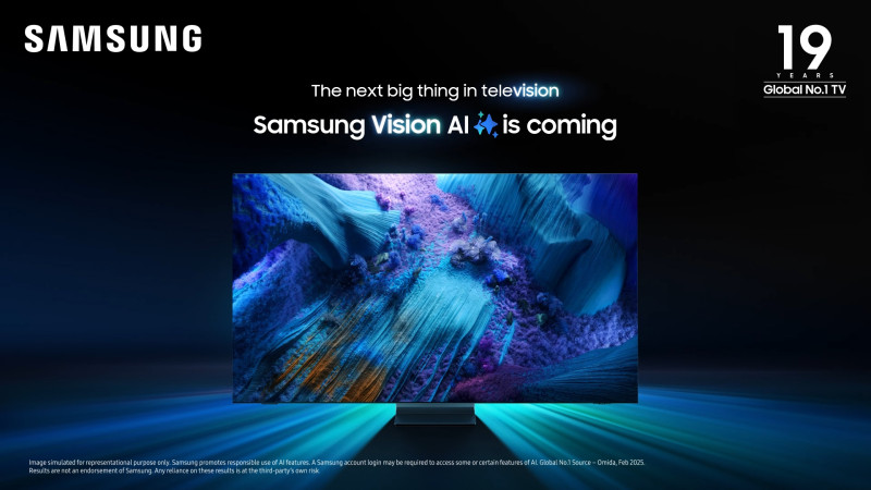 सामसङको २०२५ क्युएलईडी टिभीमा भिजन एआई, घरमै सिनेमाजस्तो स्मार्ट अनुभव