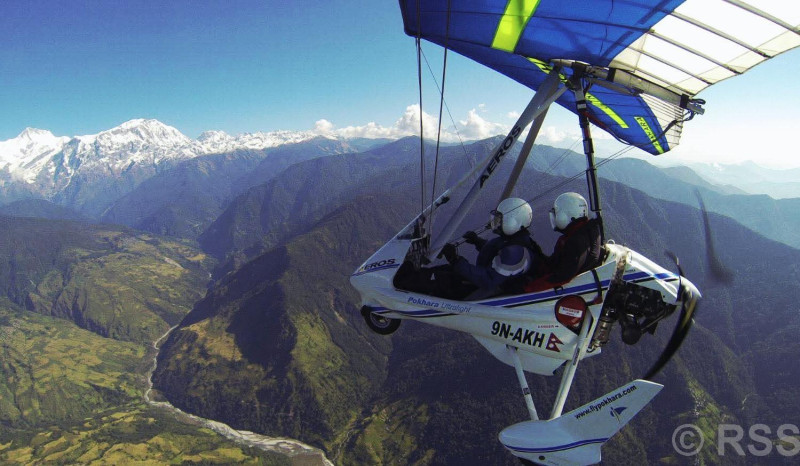 महँगो शुल्कले सुस्तायो पोखराको ‘पुतली जहाज’को उडान
