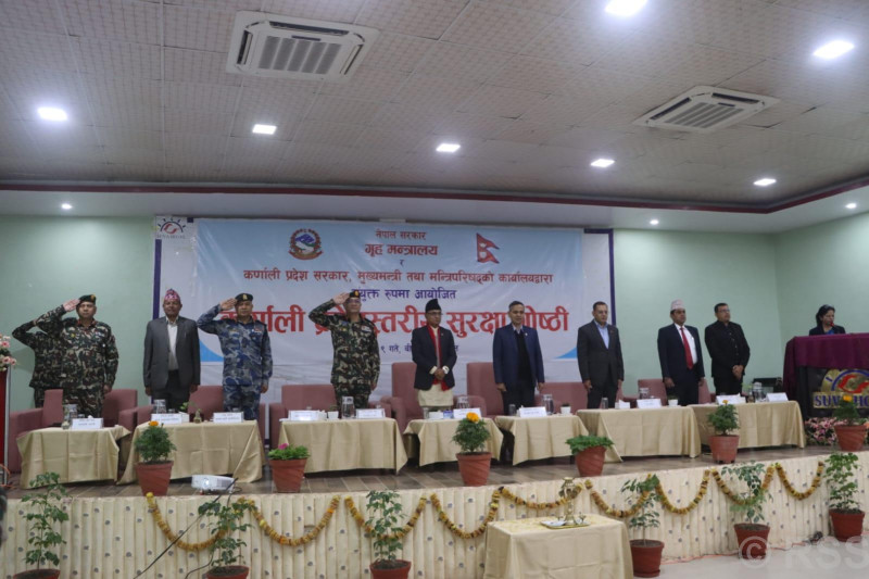 सरकारको मुख्य कार्यभार निर्वाचन गराउनु हो: गृहमन्त्री