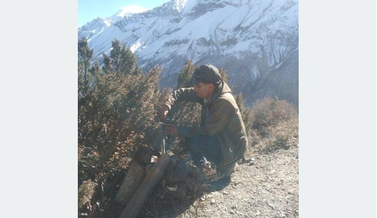 मनाङमा हिउँ चितुवा सर्वेक्षण: ङिस्याङ, नारफू र तिलिचो आसपासका क्षेत्र बासस्थान