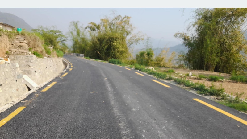 आठ वर्षमा २०४ किमी सडक कालोपत्र, २४ वटा पक्की पुल निर्माण