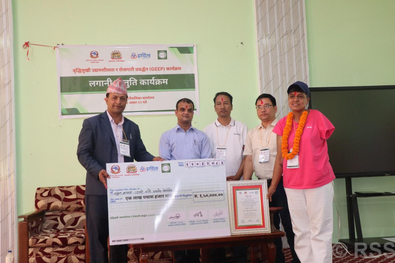 एक हात गुमाएकी जमुना जलजलाकी सर्वोत्कृष्ट उद्यमी