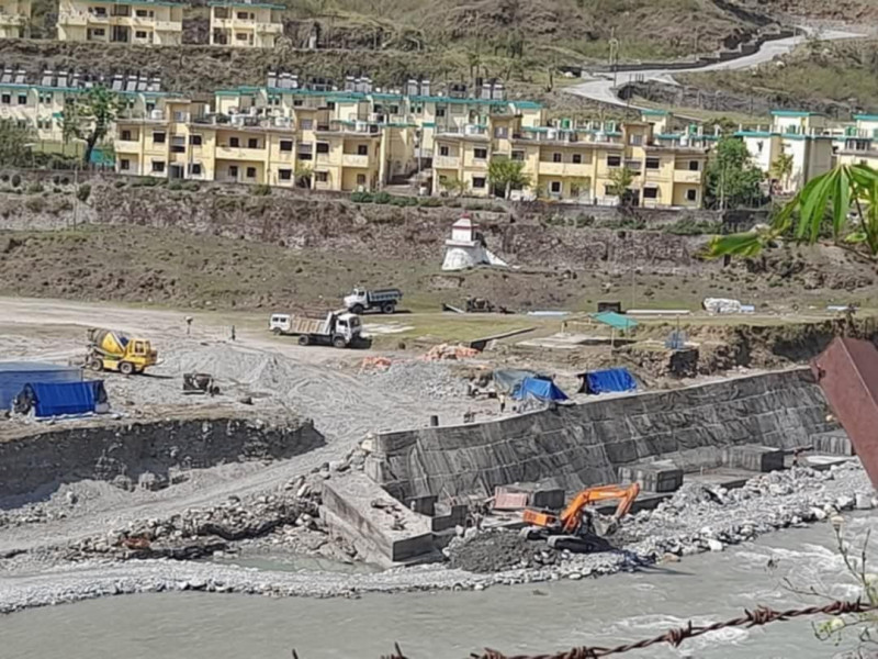 भारतसँग तटबन्ध निर्माण रोक्न प्रजिअलाई ज्ञापनपत्र, कूटनीतिक पहलकझ माग