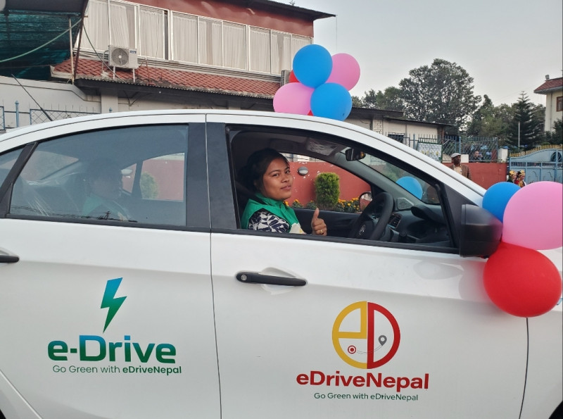 नेपालको पहिलो विद्युतीय सवारी एप ‘ईड्राइभ नेपाल’ सञ्चालनमा 