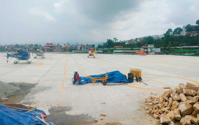 नलिनचोक हेलिपोर्टबाट उडान नभर्ने क्याप्टेनहरूको घोषणा, सुरक्षा जोखिम रहेको निष्कर्ष