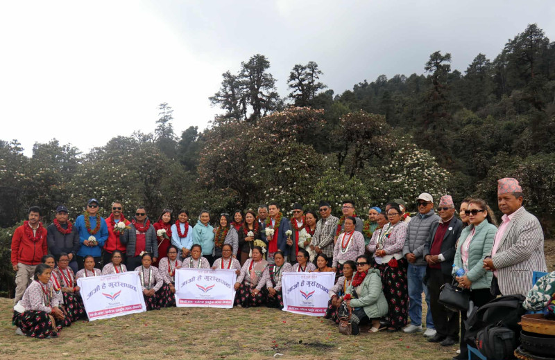 पर्यटनको विकास गर्न ‘जाऔँ है गुराँसपार्क’ अभियान सुरु