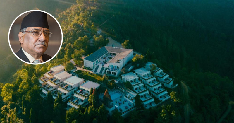 यस्तो छ प्रचण्ड लडेको भनिएको टेरेस रिसोर्ट, एक रात सुतेको ५९ हजारसम्म